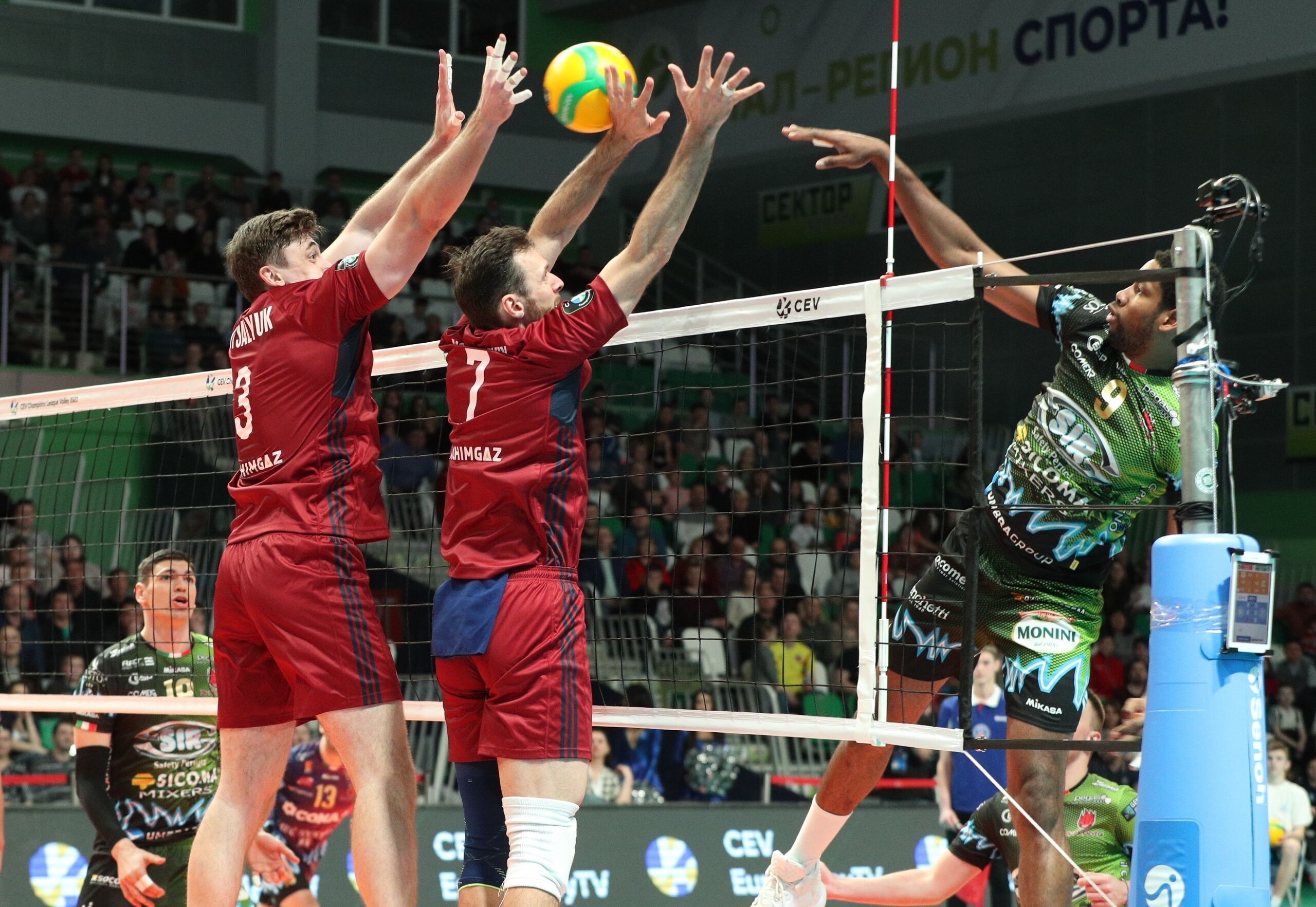 Champions League: Perugia-Novy Urengoy non si gioca