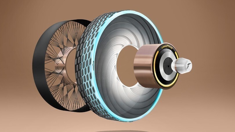Goodyear reCharge, lo pneumatico ricaricabile