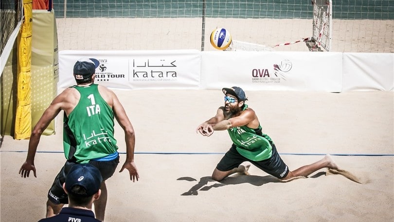 Beach Volley: a Doha Lupo-Nicolai cedono a Ehlers-Fluggen
