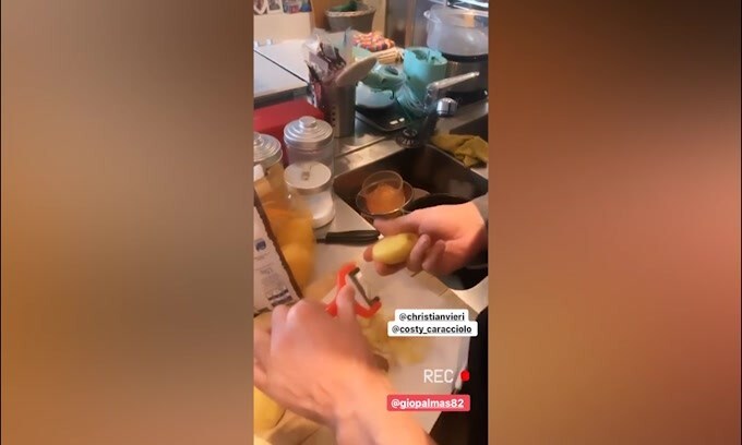 Magnini a casa pela le patate: "Dove siamo finiti?"