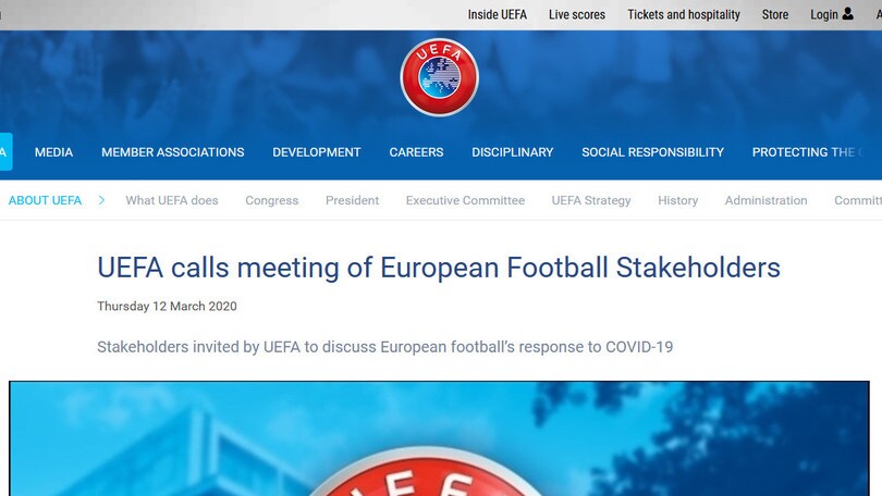 Uefa, Champions e Europa League rischiano la sospensione