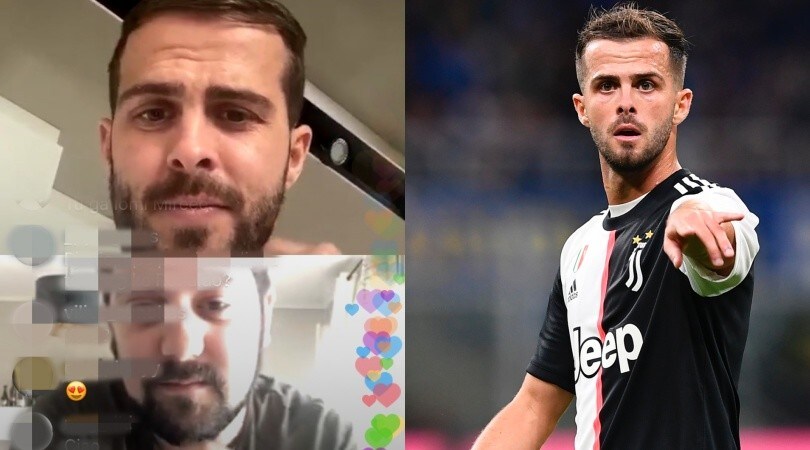 Juve, Pjanic si improvvisa cuoco e sfida Douglas Costa: "Vediamo se fai meglio"