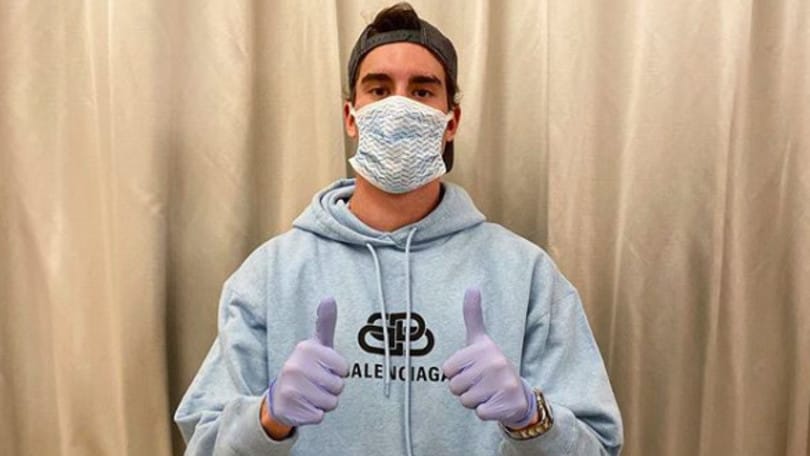 Fiorentina, Vlahovic positivo al Coronavirus: "Non mi fermerà"