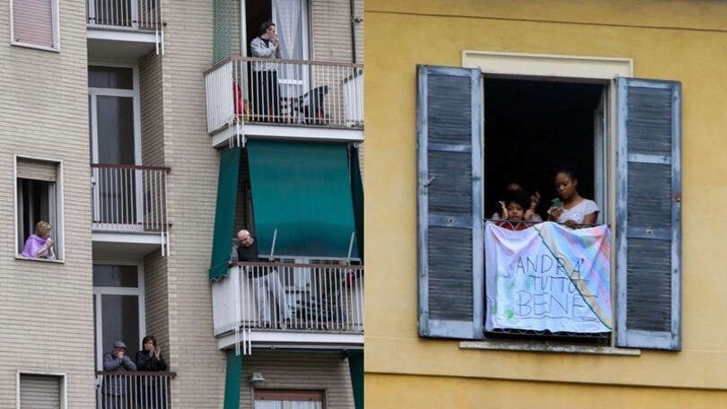 Coronavirus, anche Milano aderisce al flash mob