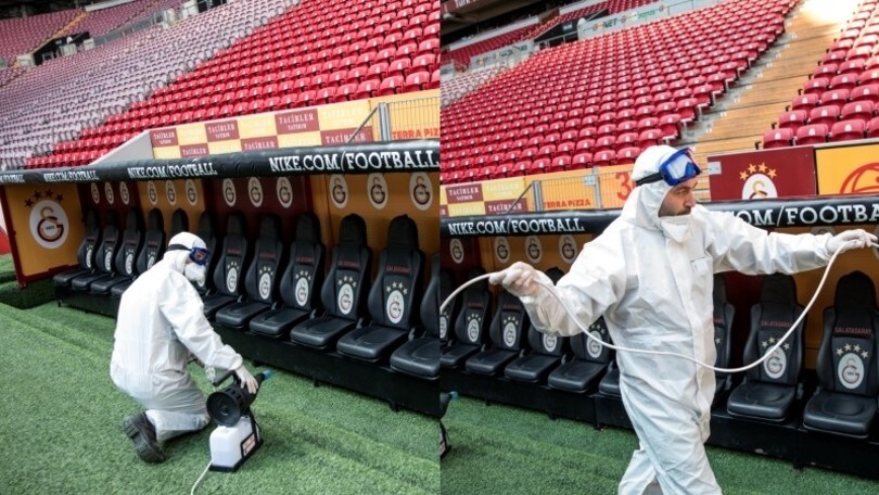 C'è Galatasaray-Besitkas: stadio disinfettato per il Coronavirus