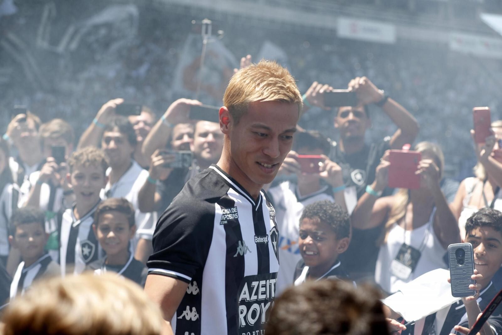 Honda fa 100 con i club: gol al debutto con il Botafogo
