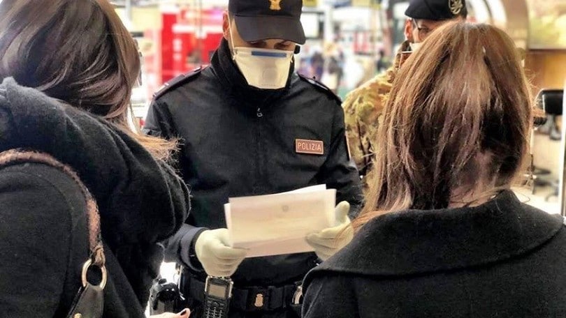 Coronavirus, già 20mila denunciati per spostamenti immotivati