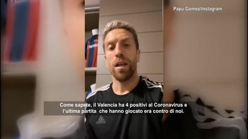 Atalanta in quarantena, lo annuncia Papu Gomez