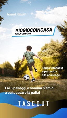 #IoGiocoInCasa, partecipa alla nostra super challenge
