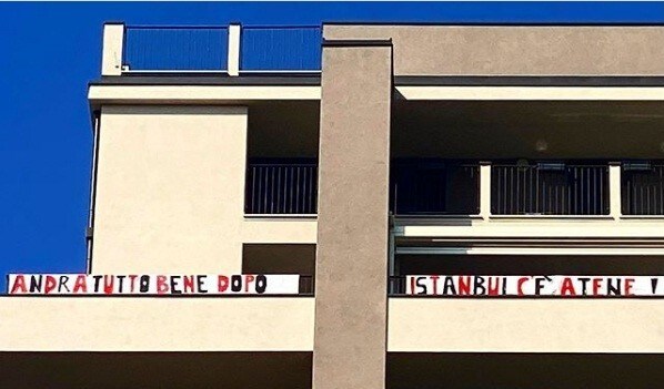 Coronavirus, il Milan su Instagram: "Andrà tutto bene, dopo Istanbul c'è Atene"