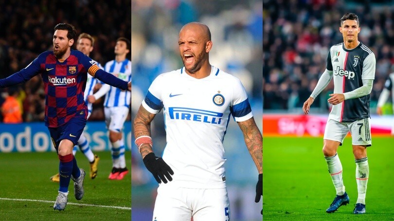 Felipe Melo: "Messi più completo di Cristiano Ronaldo"