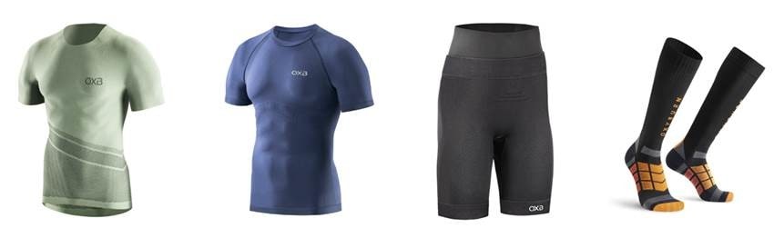 Collezione Spring Summer 2020  Dryarn® per l’abbigliamento tecnico compressivo di Oxyburn