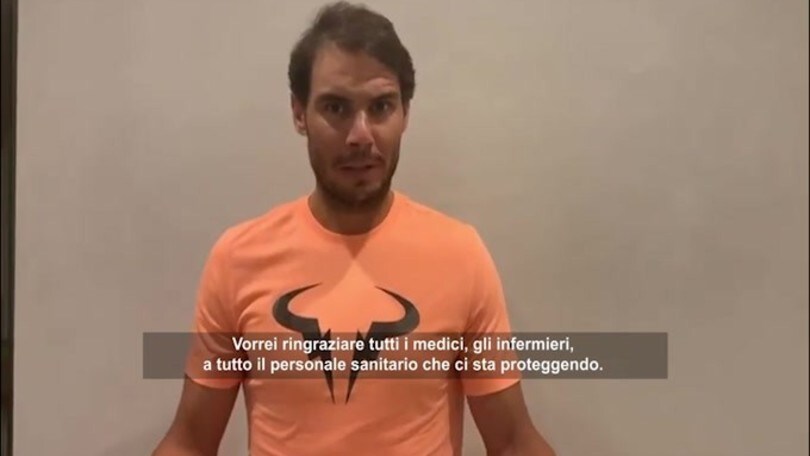 Nadal: "Ringrazio medici e infermieri"