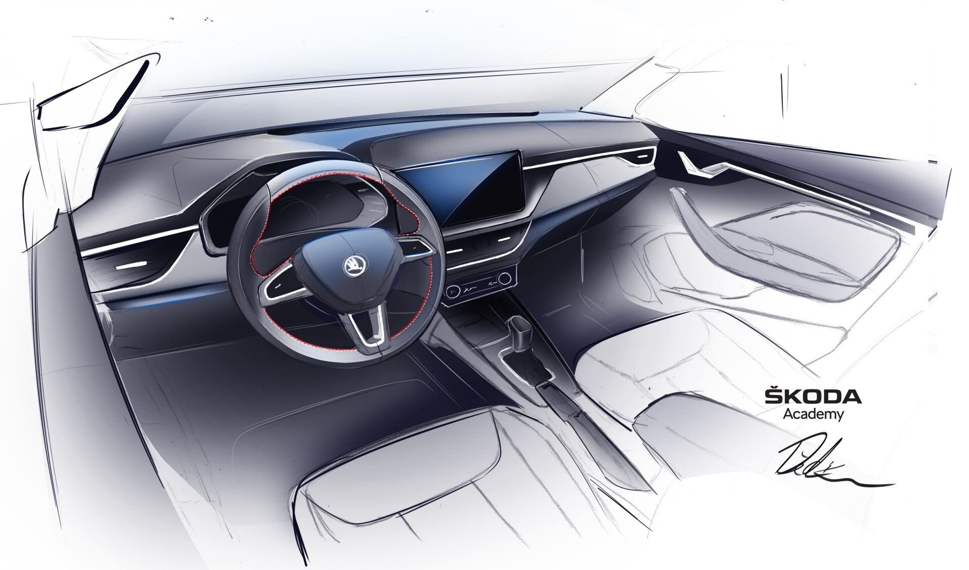 Skoda Scala Speedster concept: gli scatti
