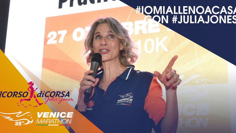 #iomiallenoacasa, il programma di Julia Jones per affrontare la quarantena
