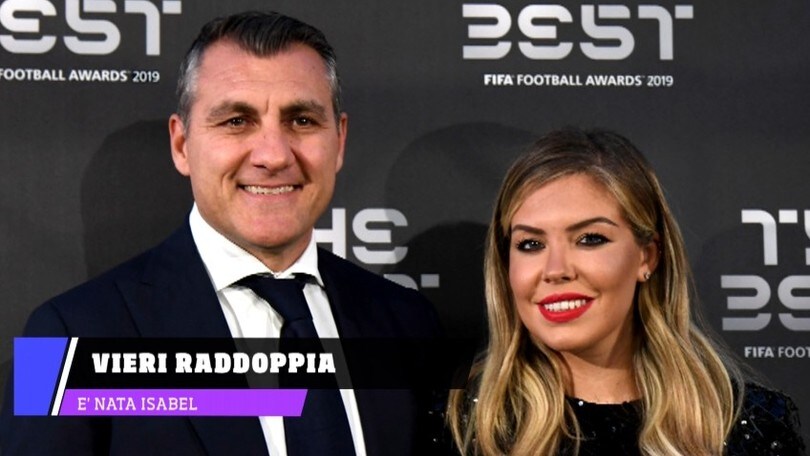 Vieri raddoppia: è nata Isabel