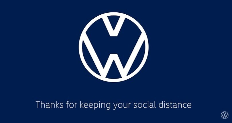 Volkswagen e Audi all'unisono: rispettate le distanze VIDEO