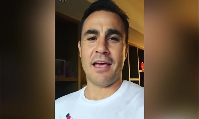 Fabio Cannavaro: "Ho finito la quarantena"