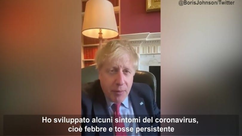 Boris Johnson positivo al tampone per coronavirus