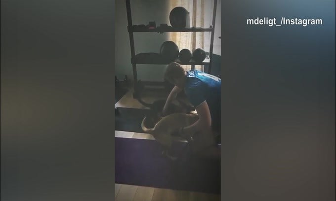 Juve, De Ligt è un tenero padrone con i cani
