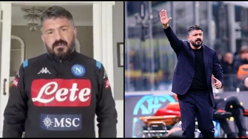 Napoli, Gattuso: "Restate a casa, serve lo sforzo di tutti"