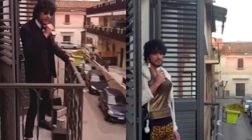 Le imitazioni di Sanremo 2020 ai tempi del Coronavirus: la quarantena di un ragazzo