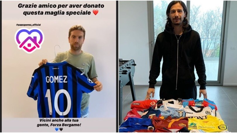 Coronavirus, Atalanta: cuore Papu, all’asta la sua 10 di Champions