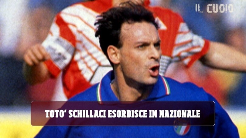 L'esordio in Azzurro di Totò Schillaci