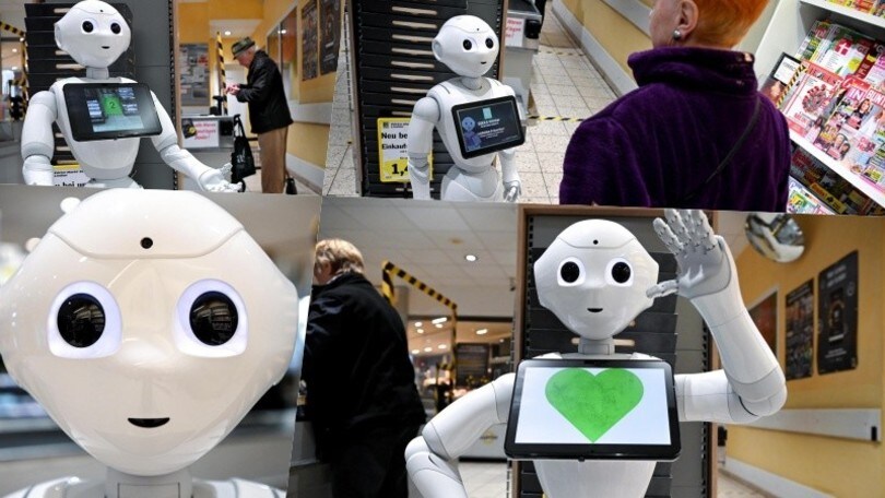 Coronavirus, nei supermercati tedeschi arriva il robot Pepper