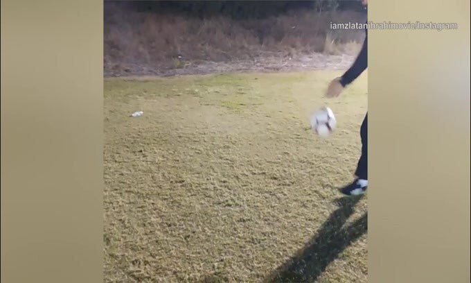 Zlatan Ibrahimovic, lo stop è di grande classe!