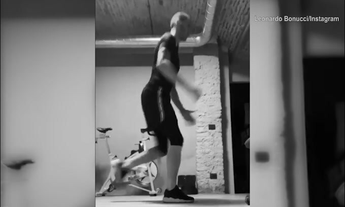 Nuovi allenamenti a casa per Bonucci