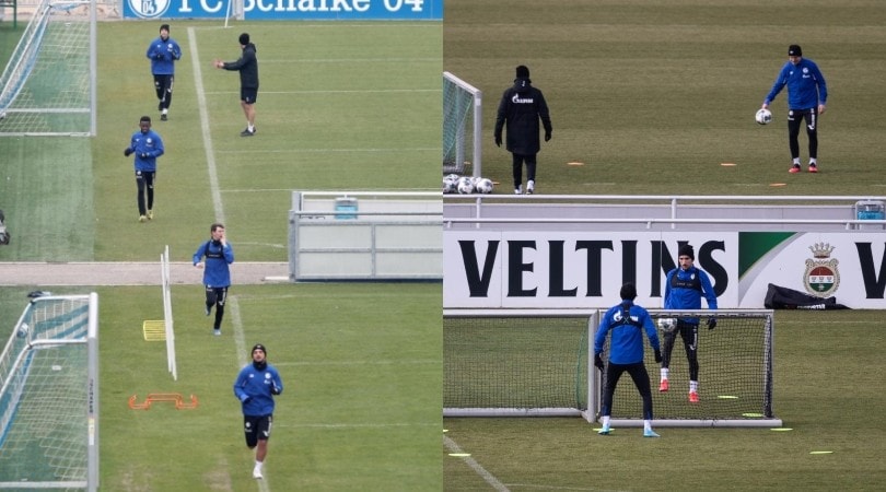 Lo Schalke 04 in campo: il nuovo allenamento ai tempi del Coronavirus