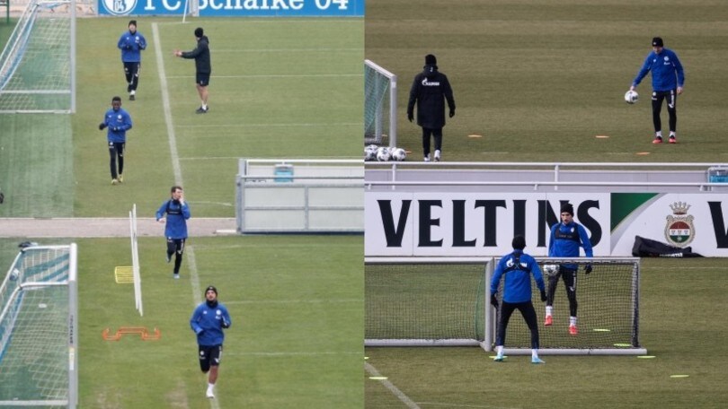 Lo Schalke 04 in campo: il nuovo allenamento ai tempi del Coronavirus