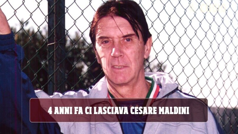 Il ricordo di Cesare Maldini a quattro anni dalla scomparsa