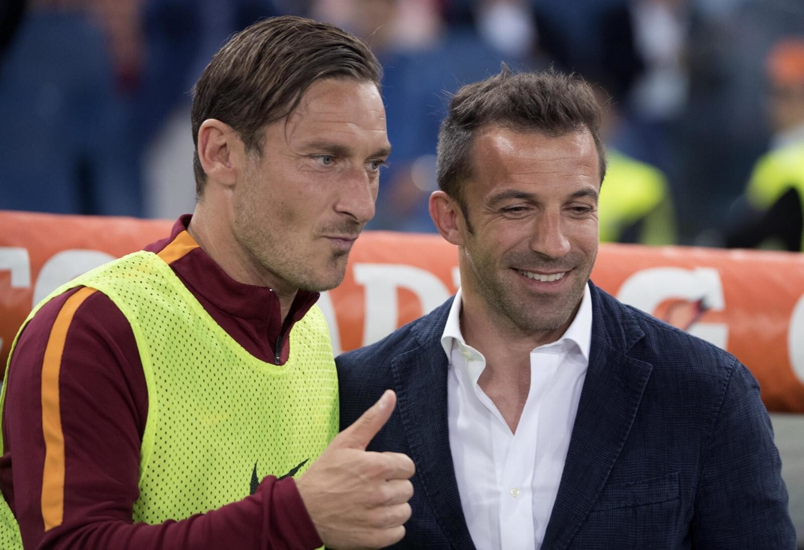 Totti: "Del Piero? Ci mettevano contro, nessuno ci toglierà la nostra amicizia"