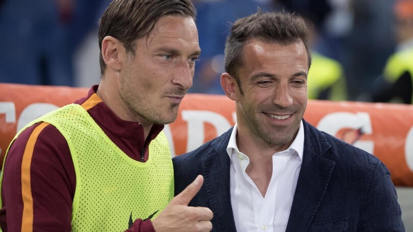 Totti: "Del Piero? Ci mettevano contro, nessuno ci toglierà la nostra amicizia"