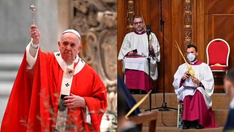 Papa Francesco, messa per la Domenica delle Palme a San Pietro