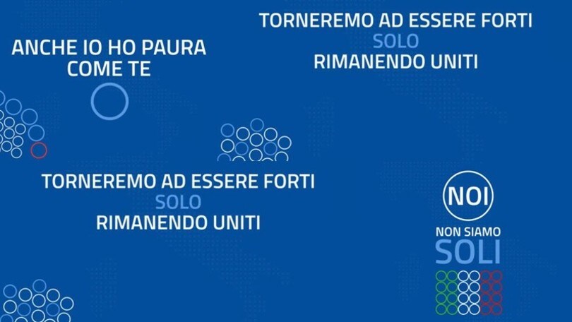 Coronavirus, il messaggio della Polizia: "Non sei solo, siamo dalla stessa parte"