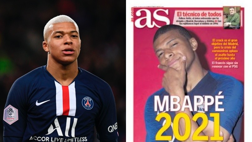 AS: "Mbappé al Real Madrid entro il 2021"