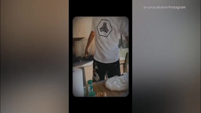 Juve, Dybala e Oriana Sabatini: buon umore a pranzo