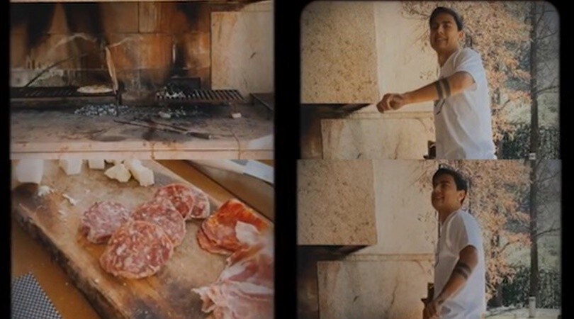 Juve, Dybala "scalda" la sua Oriana: improvvisa una "barbecue dance"