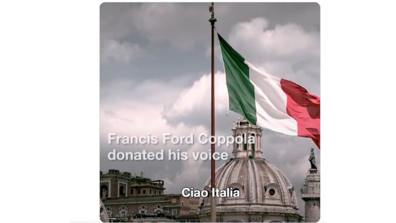 Coronavirus, Fiat e Francis Ford Coppola: parole d'amore per l'Italia VIDEO