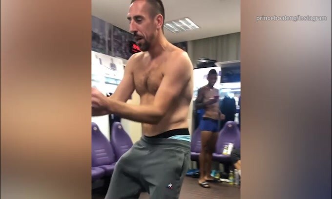 Fiorentina, ecco Ribery ballerino...