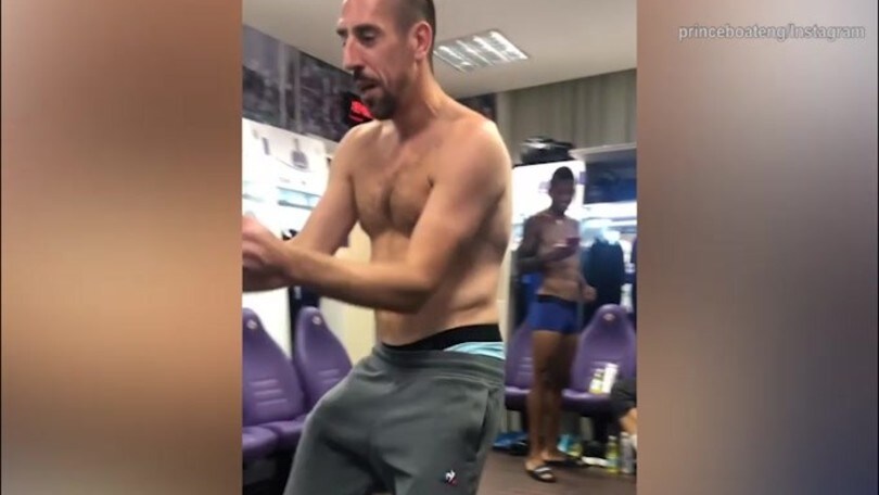 Fiorentina, ecco Ribery ballerino...