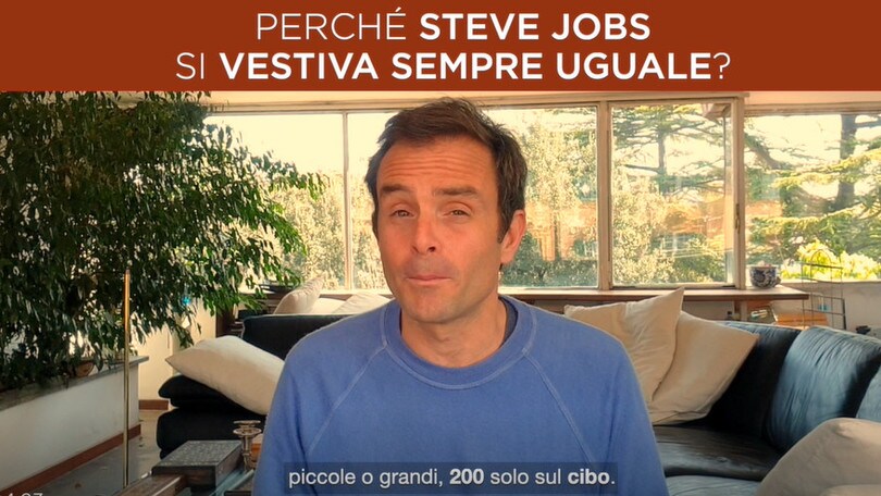 Perché Steve Jobs si vestiva sempre uguale?