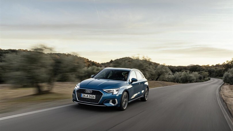A3 Sportback, la prima ibrida a 4 cilindri di Audi si presenta