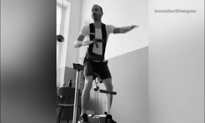 Juventus, altro duro allenamento per Bonucci