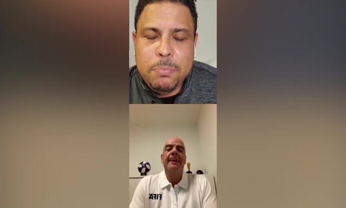 Infantino a Ronaldo: "La salute viene prima di tutto"