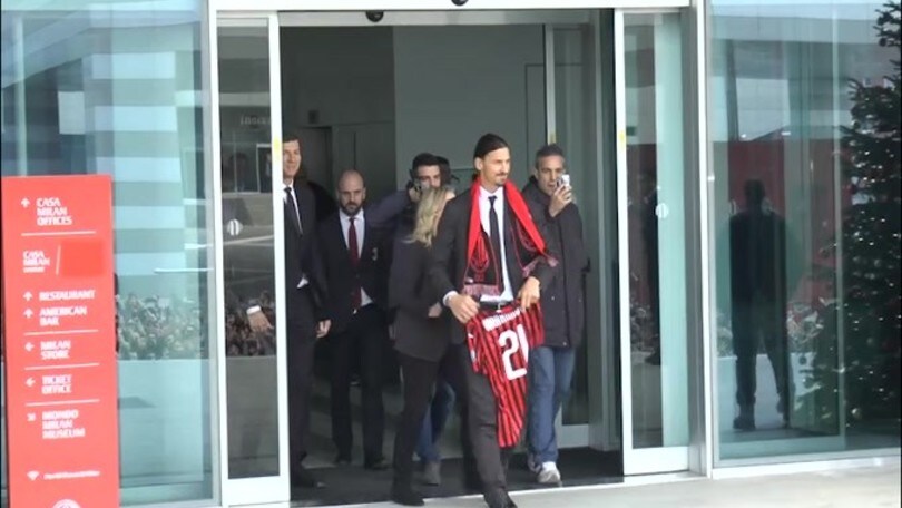 Allenamento in Svezia per Ibrahimovic