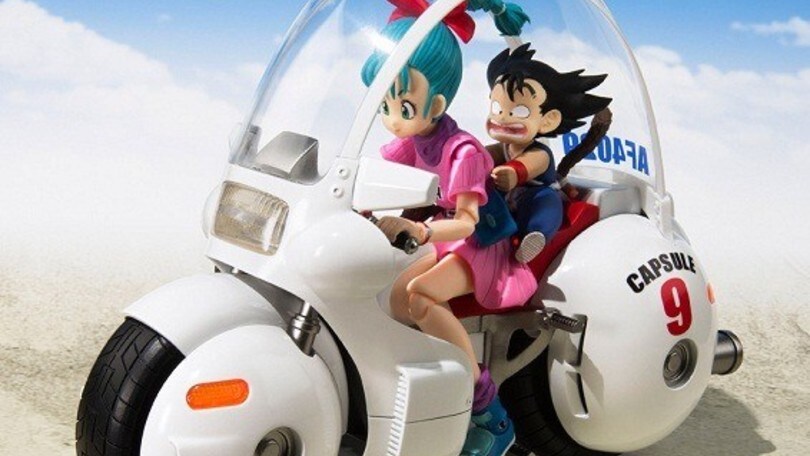 Dragon Ball, arriva l'action figure in scala della moto di Bulma